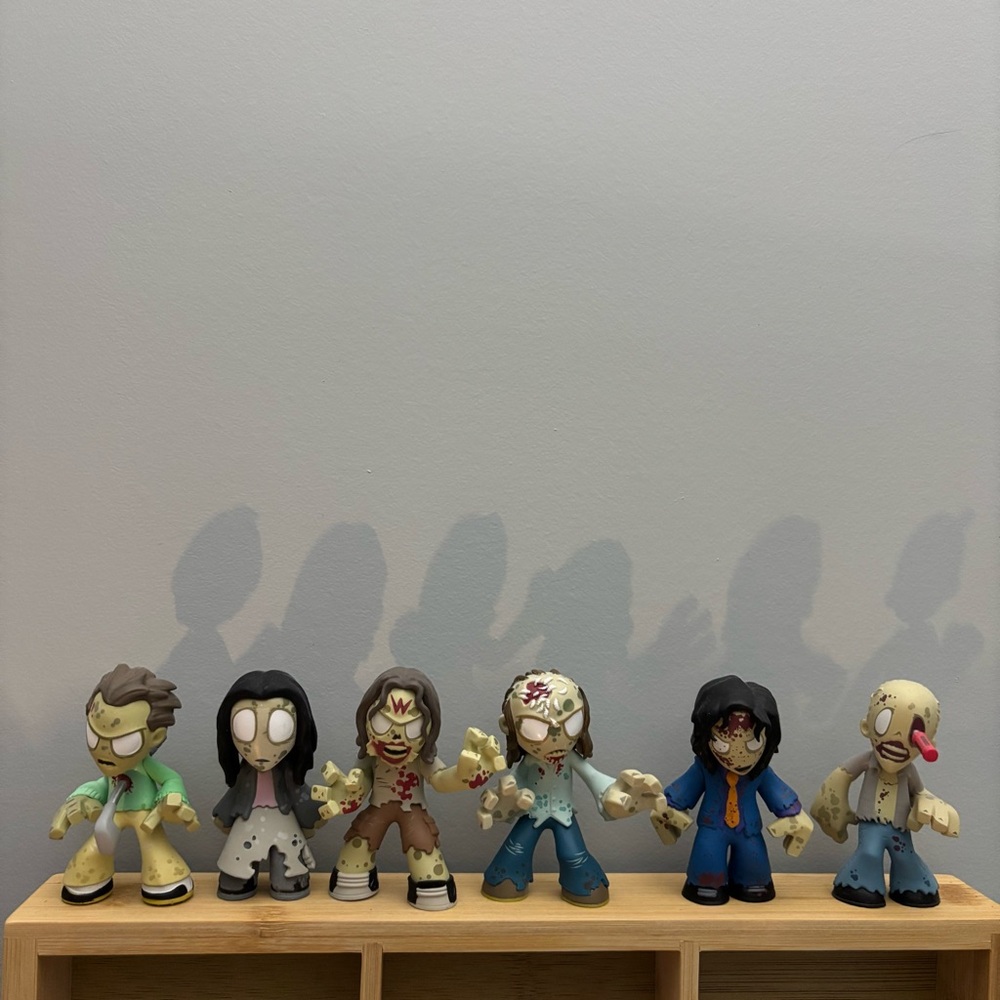 The Walking Dead Funko Mystery Mini
Figures - Lot of 6
